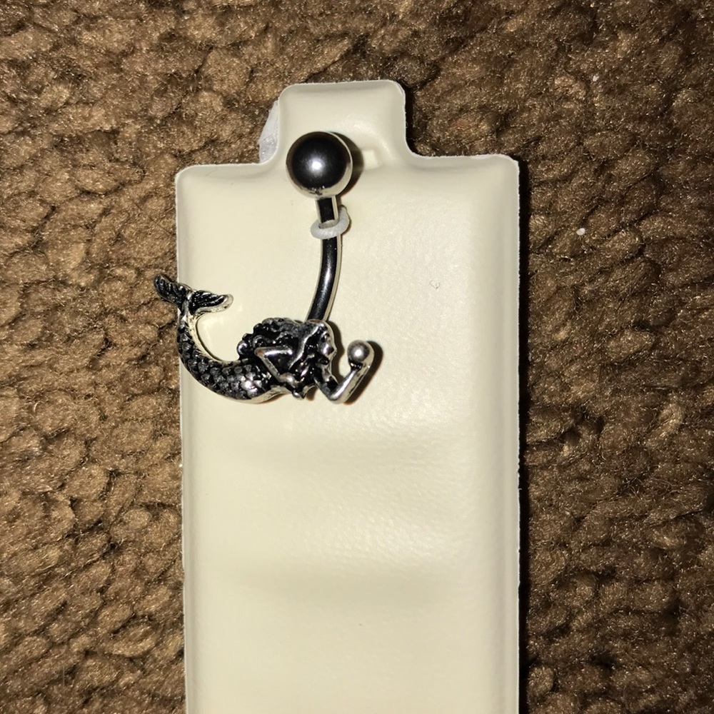 mermaid belly ring